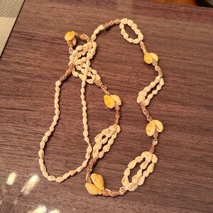 Elegant Shell Beaded Necklace